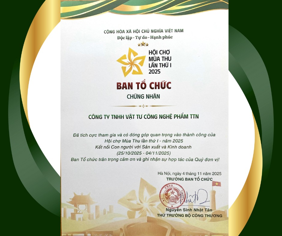 TTN FOOD được vinh danh tại Hội chợ Mùa Thu 2025